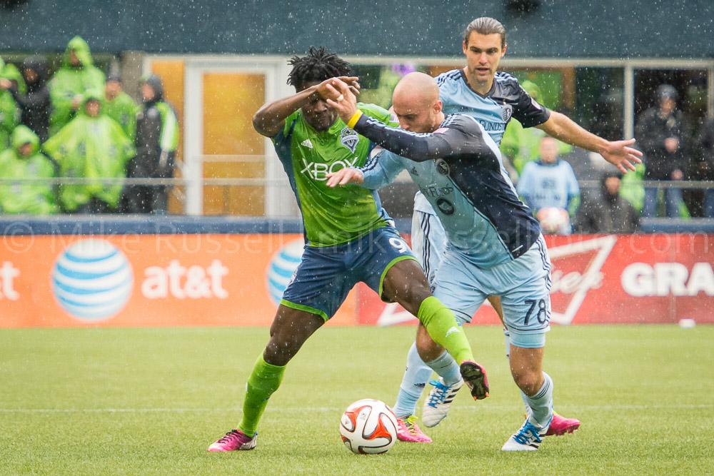 Sounders Win in Stoppage Time