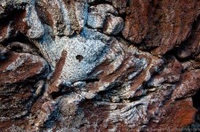 Lava tube wall. I see a gorilla with hands on hips, what do you see?