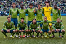 Seattle Sounders starting eleven