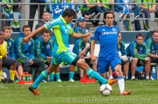 Sounders-Chelsea: Yossi Benayoun and Leo Gonzalez