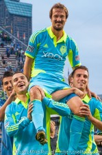 Sounders-Chelsea: Roger Levesque Day