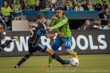 Sounders-Earthquakes: Fredy Montero and Justin Morrow