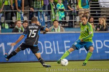 Sounders-Earthquakes: Christian Tiffert and Justin Morrow