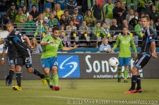 Sounders-Earthquakes: Sammy Ochoa gets his first MLS assist