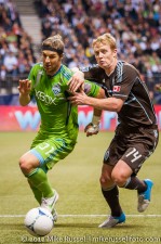 Sounders-Whitecaps: Jeff Parke and Barry Robson