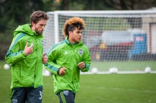 Sounders Preseason (Feb 9, 2013): Andrew Duran and DeAndre Yedlin