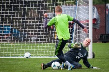 Sounders Preseason (Feb 9, 2013): Marcus Hahnemman and Andy Rose