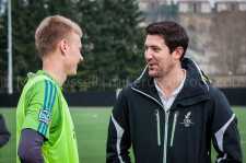 Sounders Preseason (Feb 9, 2013): Andy Rose and Ross Fletcher