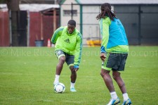 Sounders Preseason (Feb 9, 2013): Eddie Johnson and Shalrie Joseph