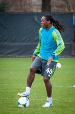Sounders Preseason (Feb 9, 2013): Shalrie Joseph